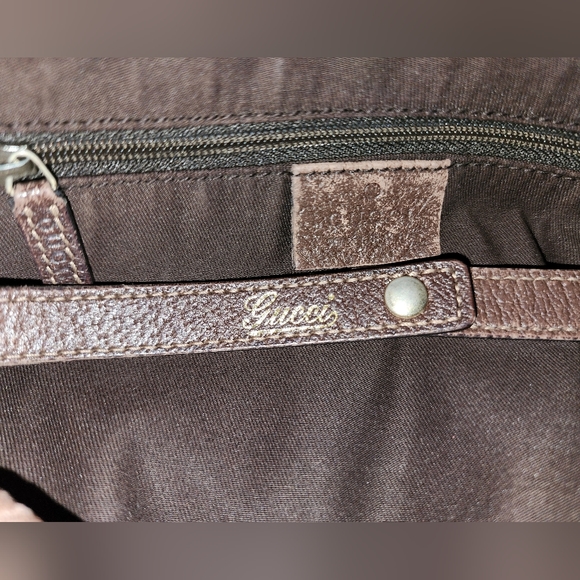 Gucci Authentic and Pre-loved Bronze Abbey Monogram Canvas Tote - Picture 5 of 16